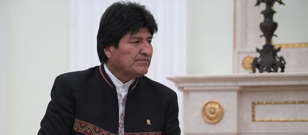 Evo Morales, expresidente boliviano - Sputnik Mundo