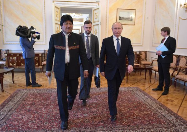 Así fue la visita de Evo Morales a Rusia y su encuentro con Putin Así fue la visita de Evo Morales a Rusia y su encuentro con Putin - Sputnik Mundo