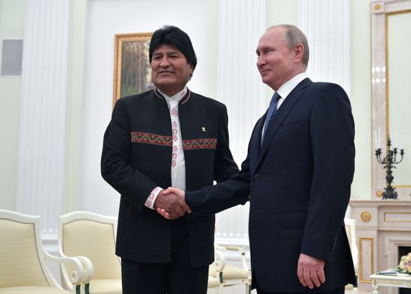 Así fue la visita de Evo Morales a Rusia y su encuentro con Putin Así fue la visita de Evo Morales a Rusia y su encuentro con Putin - Sputnik Mundo