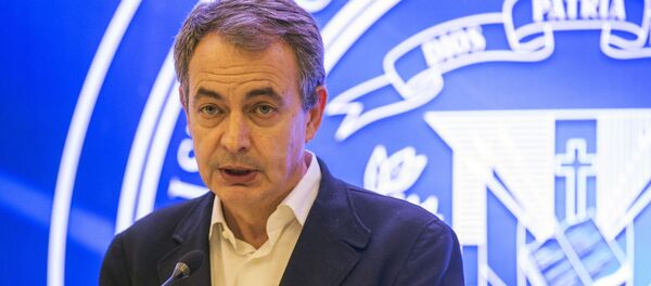 Expresidente del Gobierno español José Luis Rodríguez Zapatero - Sputnik Mundo