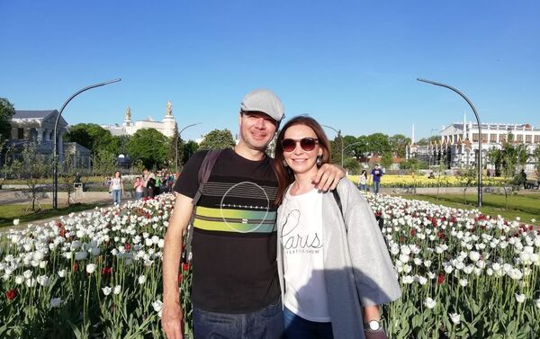 Pablo con Katia Pablo con Katia - Sputnik Mundo