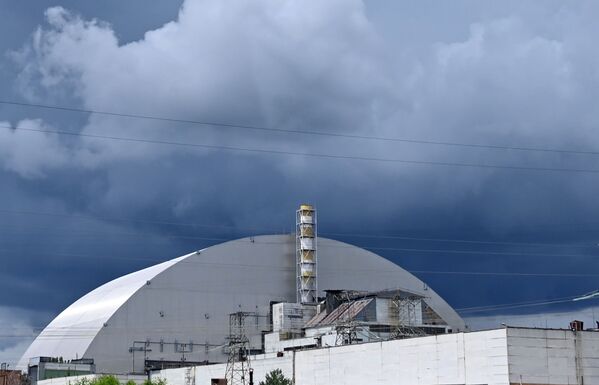 Así es el nuevo sarcófago de la central nuclear de Chernóbil - Sputnik Mundo