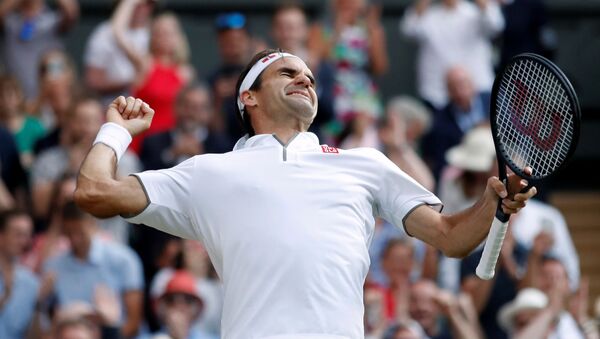 Roger Federer, el tenista suizo - Sputnik Mundo