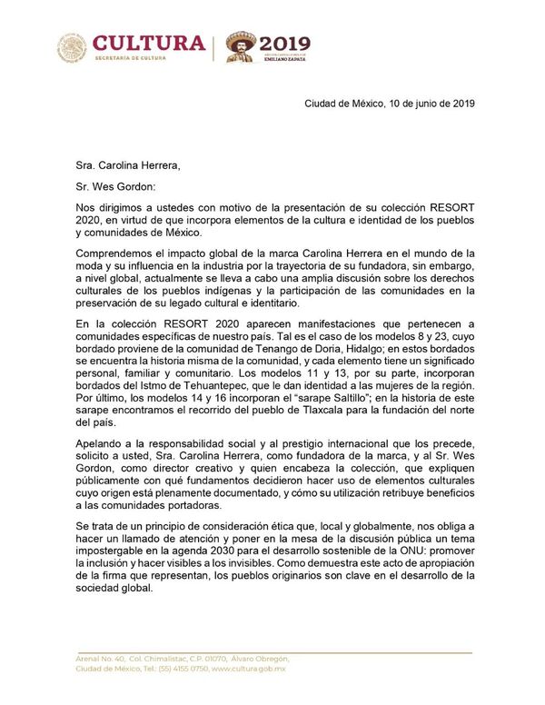 México y Carolina Herrera reavivan el debate sobre la apropiación cultural - Sputnik Mundo