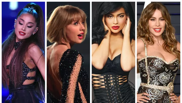 Ariana Grande, Taylor Swift, Kylie Jenner y Sofía Vergara