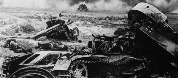 La batalla de Kursk, el equipo alemán destrozado - Sputnik Mundo