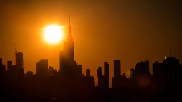 Manhattan, el distrito central de Nueva York - Sputnik Mundo