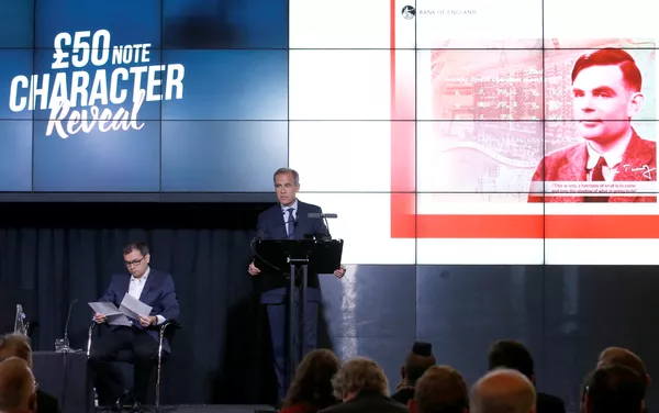 La presentación del nuevo billete de 50 libras esterlinas La presentación del nuevo billete de 50 libras esterlinas - Sputnik Mundo