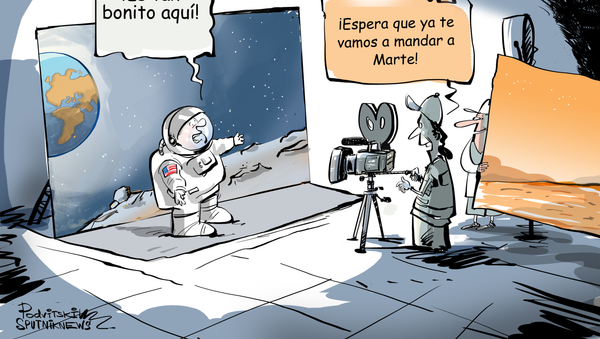 ¡Cámara, acción! Los riesgos de la misión espacial de EEUU a la Luna y Marte ¡Cámara, acción! Los riesgos de la misión espacial de EEUU a la Luna y Marte - Sputnik Mundo