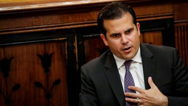 Ricardo Rosselló, el gobernador de Puerto Rico - Sputnik Mundo