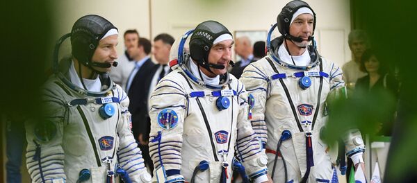 Miembros de la 60/61 expedición a la Estación Espacial Internacional - Sputnik Mundo