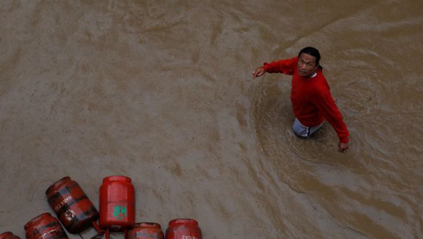 Inundaciones en Nepal Inundaciones en Nepal - Sputnik Mundo