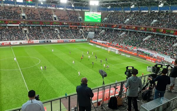 Fragmento del partido Lokomotiv-Rubín - Sputnik Mundo