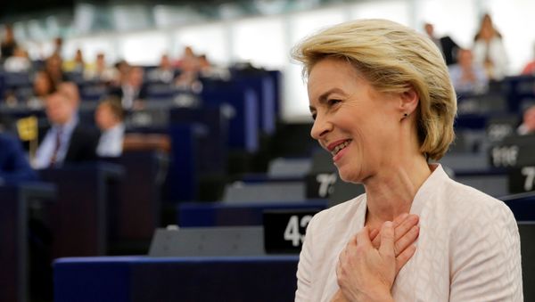 Ursula von der Leyen, presidenta electa de la Comisión Europea. Ursula von der Leyen, presidenta electa de la Comisión Europea. - Sputnik Mundo