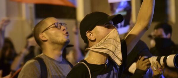 Manifestantes en Puerto Rico exigen que su gobernador renuncie - Sputnik Mundo
