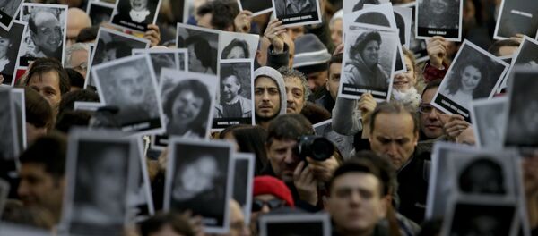 Las fotos de las víctimas del atentado a la AMIA en Argentna (archivo) - Sputnik Mundo