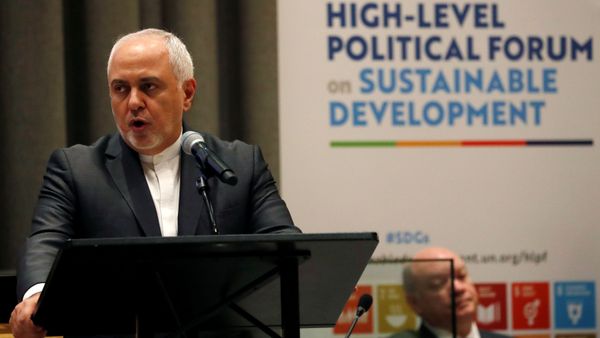 Mohamad Yavad Zarif, ministro de Exteriores de Irán Mohamad Yavad Zarif, ministro de Exteriores de Irán - Sputnik Mundo