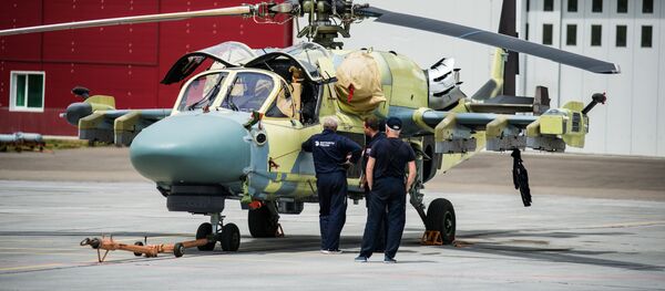 'Granja de aligátores': así se producen los helicópteros rusos Ka-52 - Sputnik Mundo