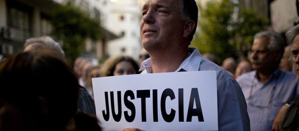 Una manifestación por el atentado a la AMIA - Sputnik Mundo