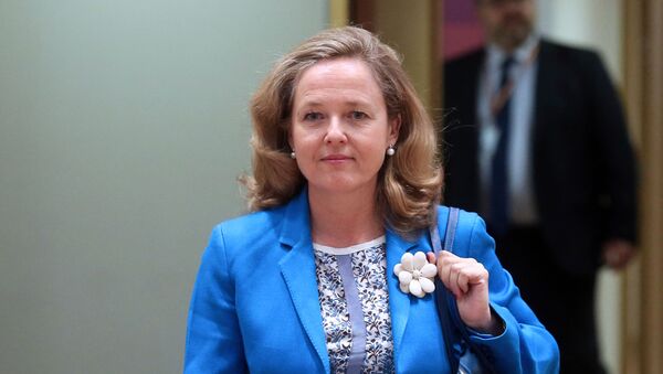 Nadia Calviño, ministra de Economía de España - Sputnik Mundo