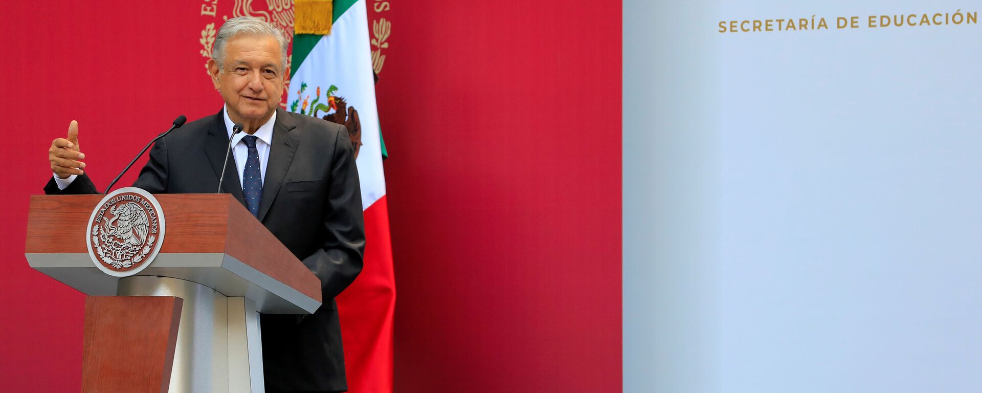 Andrés Manuel López Obrador, presidente de México Andrés Manuel López Obrador, presidente de México - Sputnik Mundo, 1920, 18.07.2019