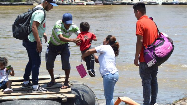 Migrantes en México - Sputnik Mundo