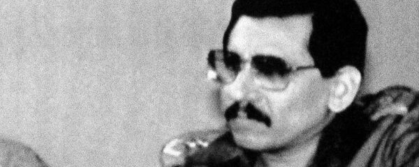 Tomás Borge, Daniel Ortega y Humberto Ortega, durante una conferencia de prensa en 1989 - Sputnik Mundo