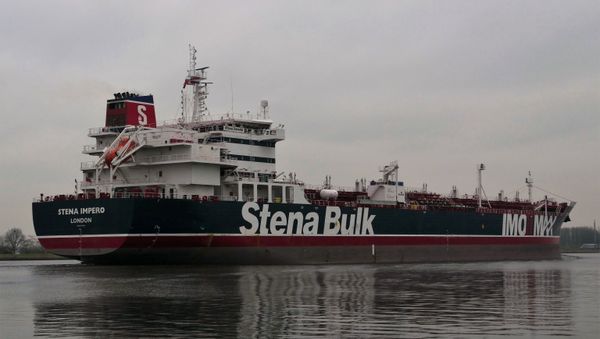 El buque británico Stena Impero El buque británico Stena Impero - Sputnik Mundo