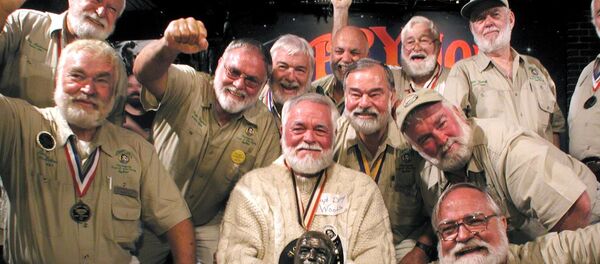 Un concurso de dobles de Ernest Hemingway, foto de archivo - Sputnik Mundo