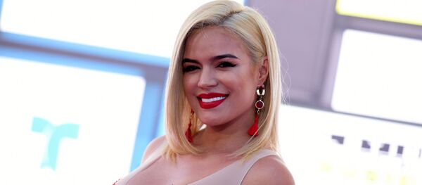 La cantante colombiana Carolina Giraldo Navarro, más conocida por su nombre artístico, Karol G - Sputnik Mundo