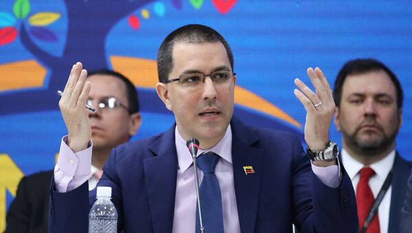 Jorge Arreaza, canciller de Venezuela - Sputnik Mundo