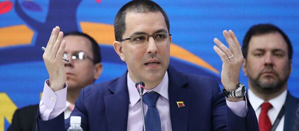 Jorge Arreaza, canciller de Venezuela - Sputnik Mundo