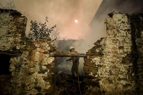 Casas y autos incinerados: Portugal se enfrenta a los incendios forestales
 - Sputnik Mundo