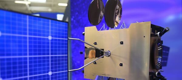 Modelo del satélite de comunicaciones Yamal (imagen referencial) - Sputnik Mundo