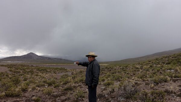 Volcán Ubinas, Santiago de Machaca, Bolivia - Sputnik Mundo