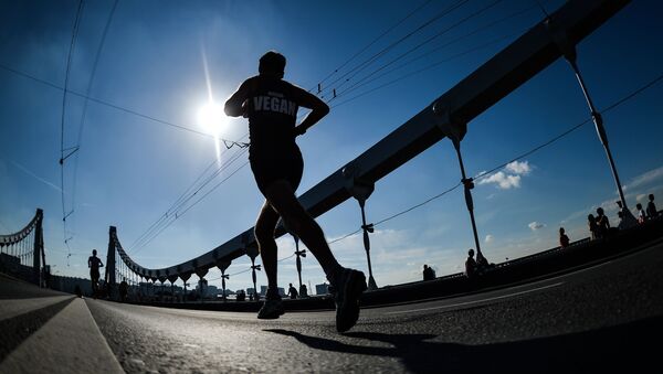 Un maratoniano (imagen referencial) - Sputnik Mundo