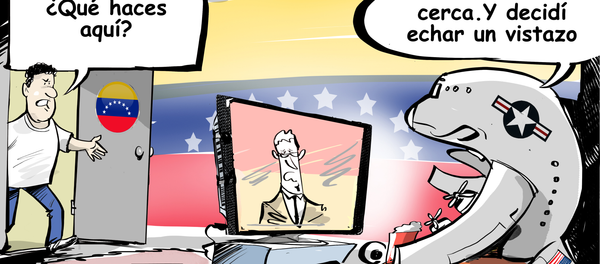 ¿Qué haces aquí? EEUU acusa a Venezuela perseguir agresivamente su avión - Sputnik Mundo