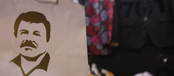 Imagen del narcotraficante Joaquín el 'Chapo' Guzmán Imagen del narcotraficante Joaquín el 'Chapo' Guzmán - Sputnik Mundo