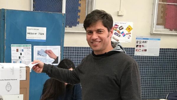 Axel Kicillof, candidado a gobernador de  Buenos Aires - Sputnik Mundo