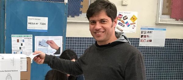 Axel Kicillof, candidado a gobernador de  Buenos Aires - Sputnik Mundo
