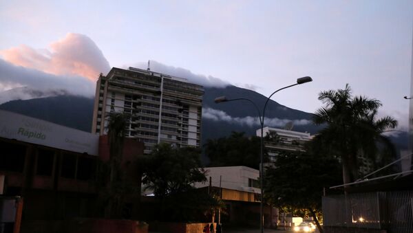 Apagón en Caracas, Venezuela - Sputnik Mundo