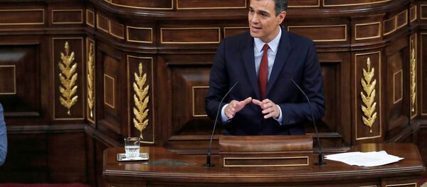 Pedro Sánchez, líder del Partido Socialista Obrero Español (PSOE) - Sputnik Mundo