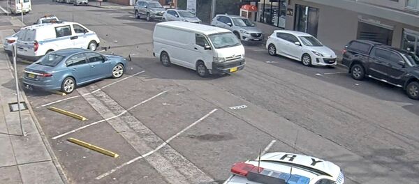 La furgoneta cargada con metanfetamina - Sputnik Mundo