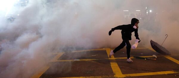 Protestas en Hong Kong - Sputnik Mundo