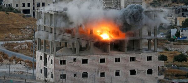 La demolición de viviendas palestinas - Sputnik Mundo