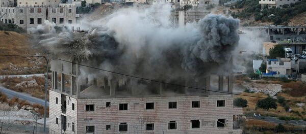 La demolición de viviendas palestinas  - Sputnik Mundo