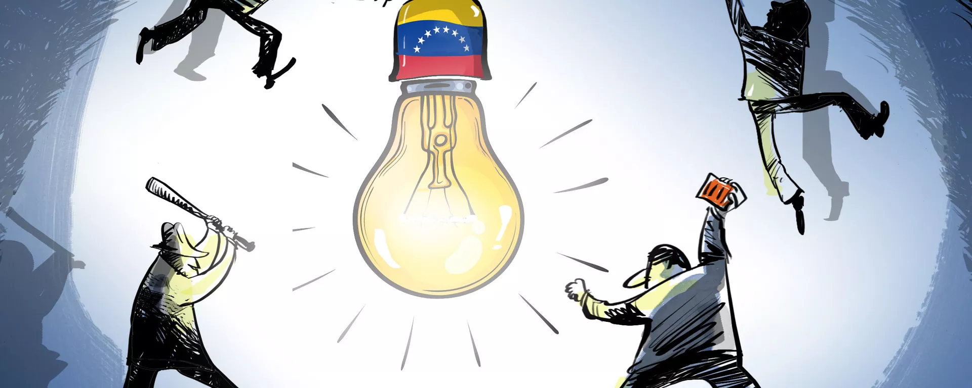 El apagón en Venezuela, ataque criminal contra la paz de los hijos de Bolívar El apagón en Venezuela, ataque criminal contra la paz de los hijos de Bolívar - Sputnik Mundo, 1920, 23.07.2019