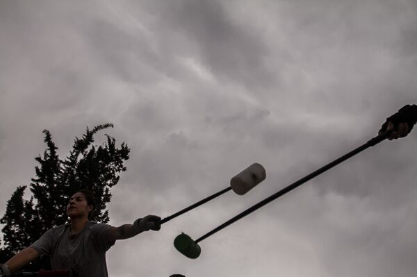 Así es el 'bicipolo', el extraño deporte amateur que se populariza en México - Sputnik Mundo