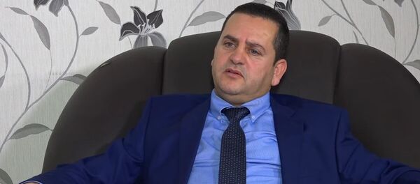 Abdul Hadi Hweij, ministro de Exteriores y Cooperación Internacional del gobierno interino del este de Libia Abdul Hadi Hweij, ministro de Exteriores y Cooperación Internacional del gobierno interino del este de Libia - Sputnik Mundo