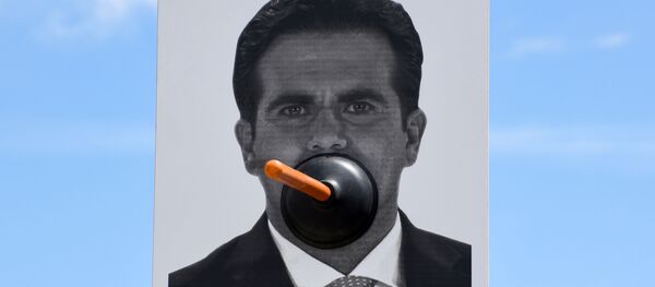 Una imagen de Ricardo Rosselló, gobernador de Puerto Rico - Sputnik Mundo